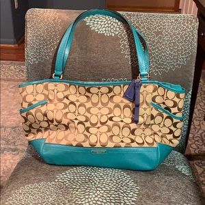 Authentic coach purse